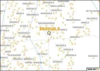 map of Pairewāla