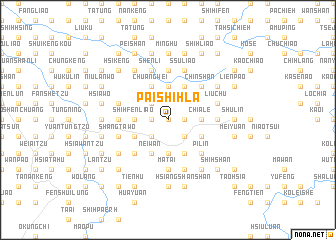 map of Pai-shih-la