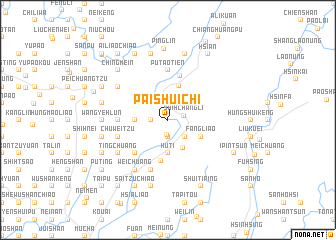 map of Pai-shui-chi