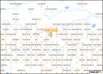 map of Pāiska