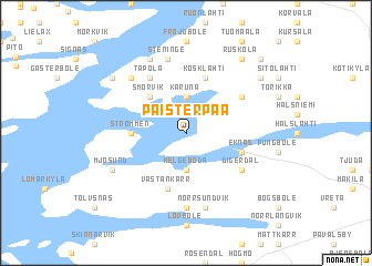 map of Päisterpää