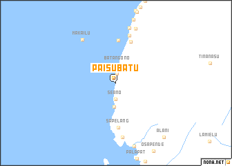 map of Paisubatu