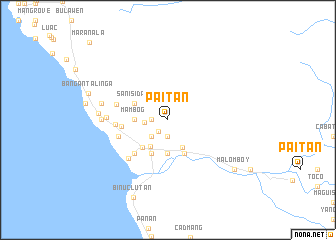 map of Paitan