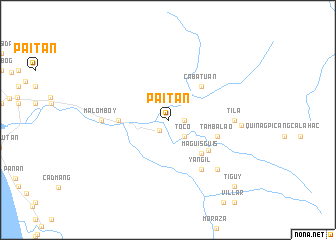 map of Paitan