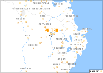 map of Paitan