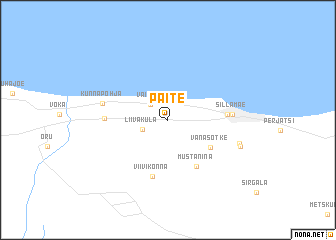 map of Päite