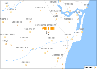 map of Paitian