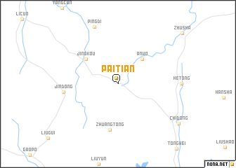 map of Paitian