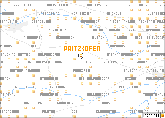 map of Paitzkofen