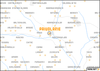 map of Paiu Olărie