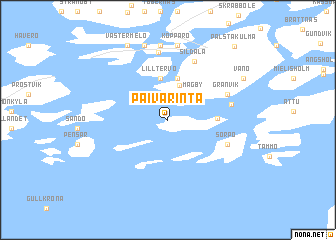 map of Päivärinta