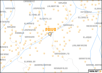 map of Paiva