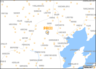 map of Paixi
