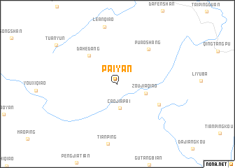 map of Paiyan