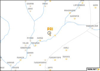 map of Pai