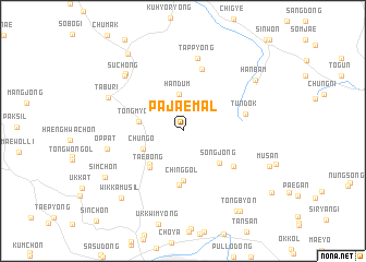 map of Pajae-mal