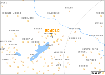 Pajala (Finland) map - nona.net