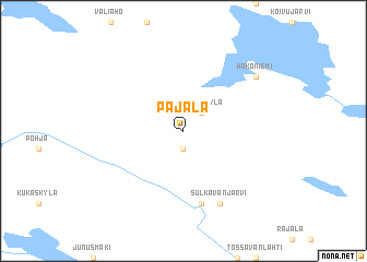 map of Pajala