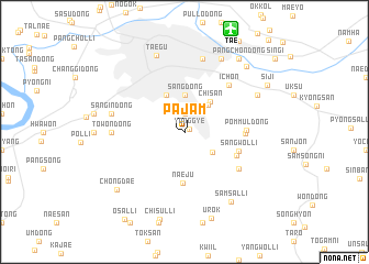 map of P\