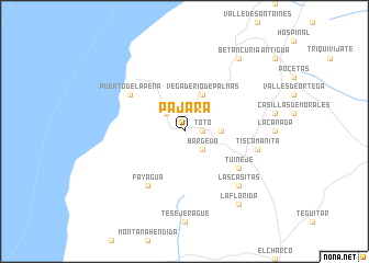 map of Pájara