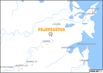 map of Paja Redonda