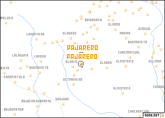 map of Pajarero