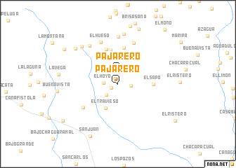 map of Pajarero