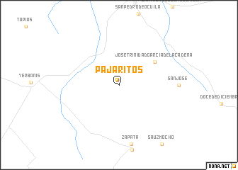 map of Pajaritos