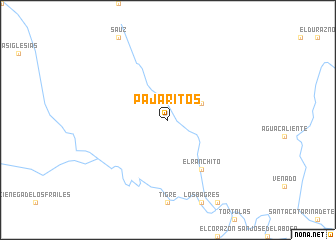 map of Pajaritos