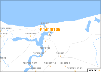 map of Pajaritos