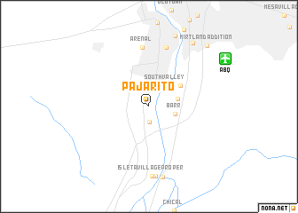 map of Pajarito