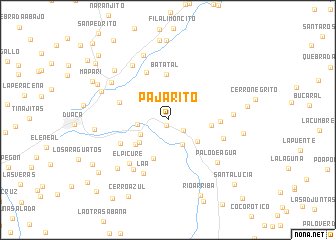 map of Pajarito