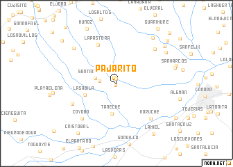 map of Pajarito