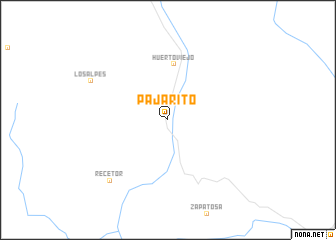 map of Pajarito