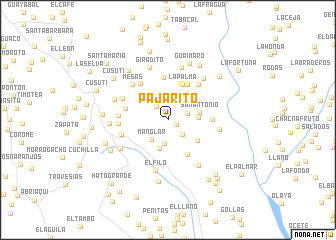 map of Pajarito