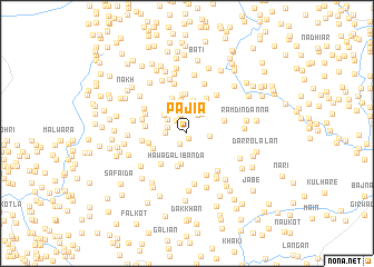 map of Pajia