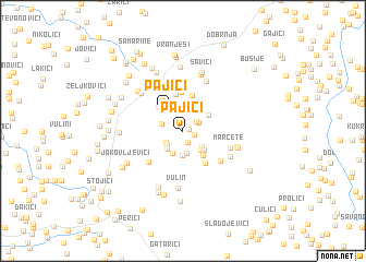 map of Pajići