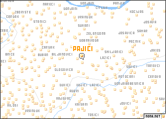 map of Pajići