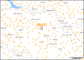 map of Pajići