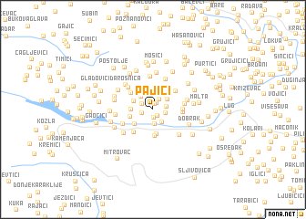 map of Pajići