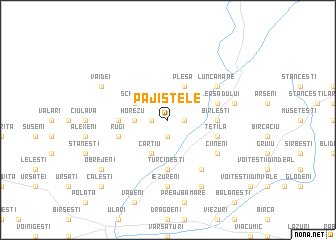 map of Pajiştele