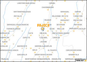 map of Pajocá