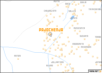 map of Pajochenja