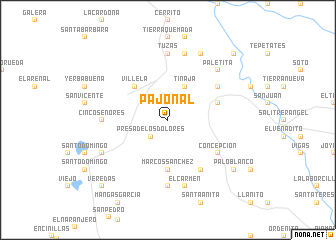 map of Pajonal