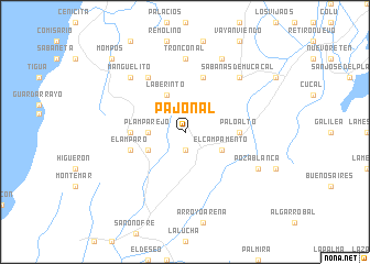 map of Pajonal