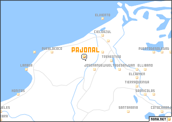 map of Pajonal