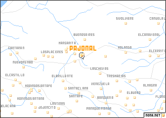 map of Pajonal