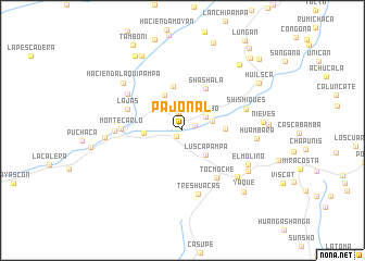 map of Pajonal