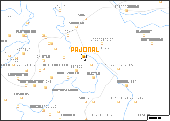 map of Pajonal