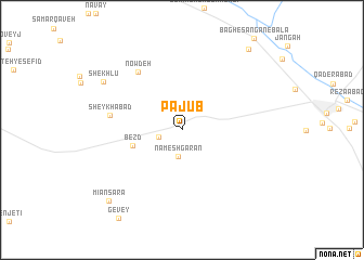map of Pā Jūb